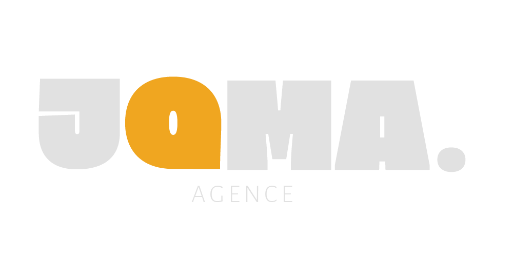 Logo Joma-agence blanc png