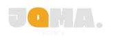 Logo Joma-agence blanc png