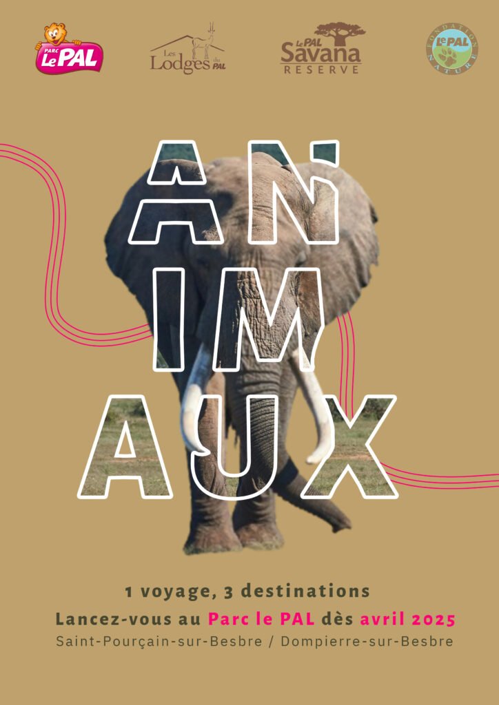 Affiche Animaux parc le PAL